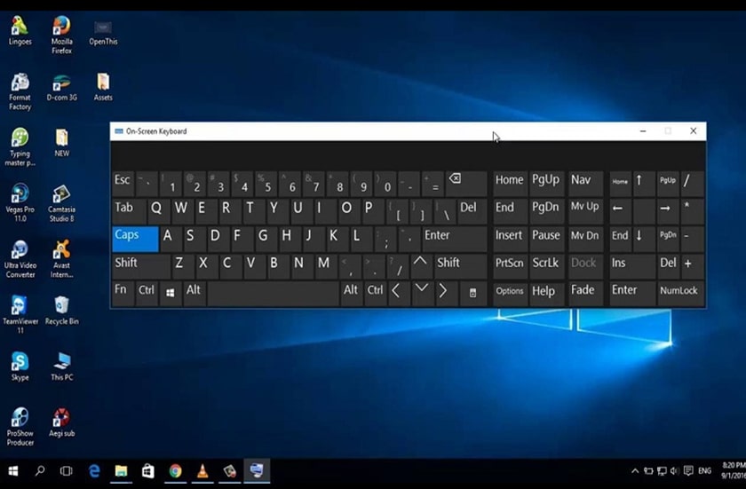 Cách bật bàn phím ảo Win 10 nhanh, dễ thực hiện